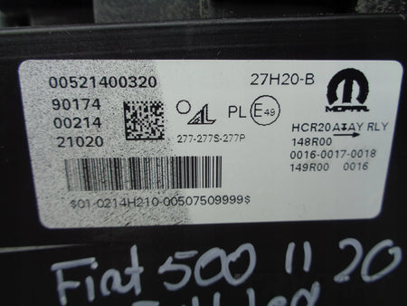 LEFT HEADLIGHT FIAT 500 II 20- ELECTRIC FULL LED