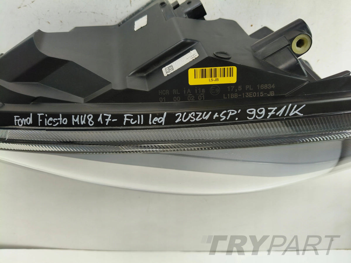 LEFT HEADLIGHT FORD FIESTA MK8 ST 17- FULL LED DARK