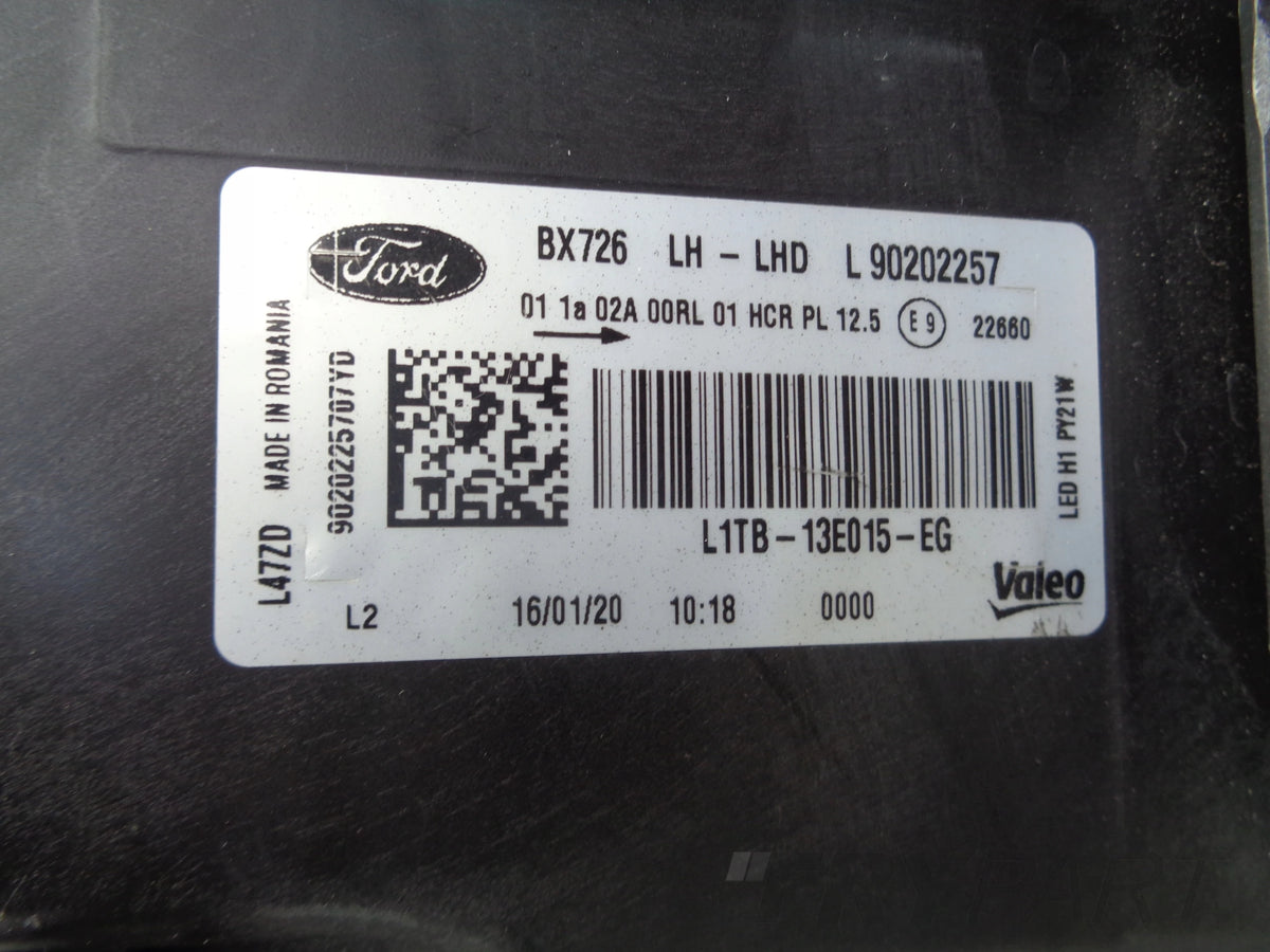 LEFT HEADLIGHT FORD PUMA 19- LED