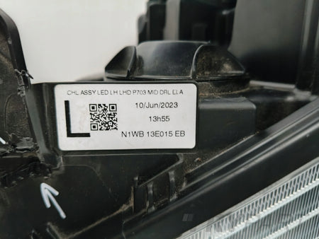 LEFT HEADLIGHT FORD RANGER 22- FULL LED