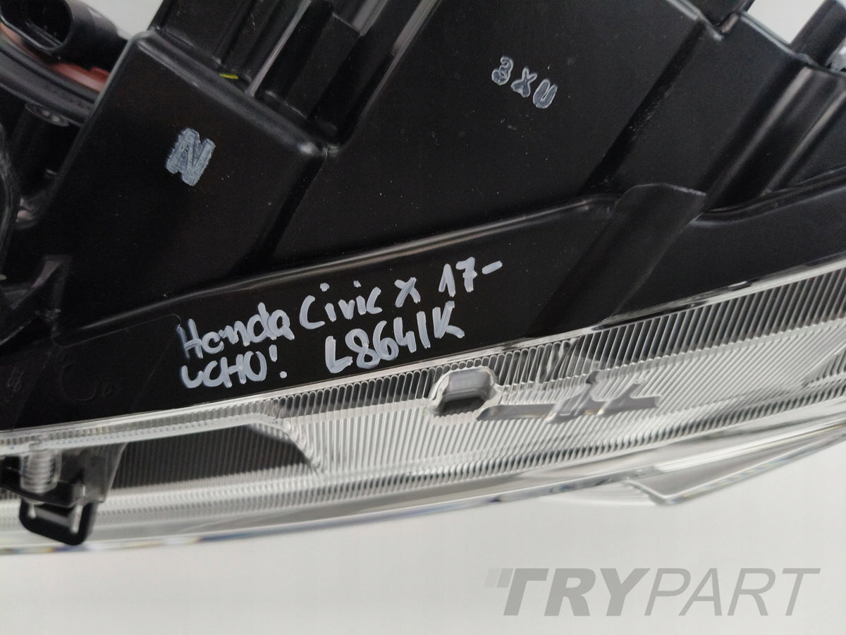 LEFT HEADLIGHT HONDA CIVIC X 17-