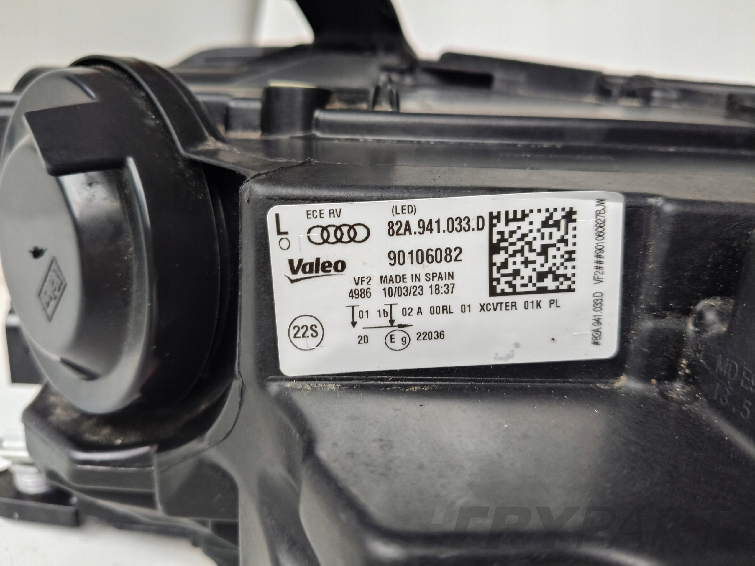 LEFT HEADLIGHT LAMP AUDI A1 II 82A 18- FULL LED