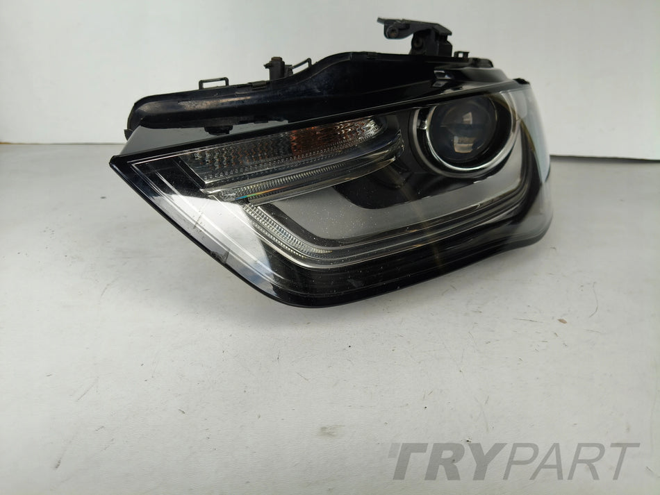 LEFT HEADLIGHT LAMP AUDI A4 B8 8K 8K0 11-15 LIFT XENON LED NON-ADAPTIVE