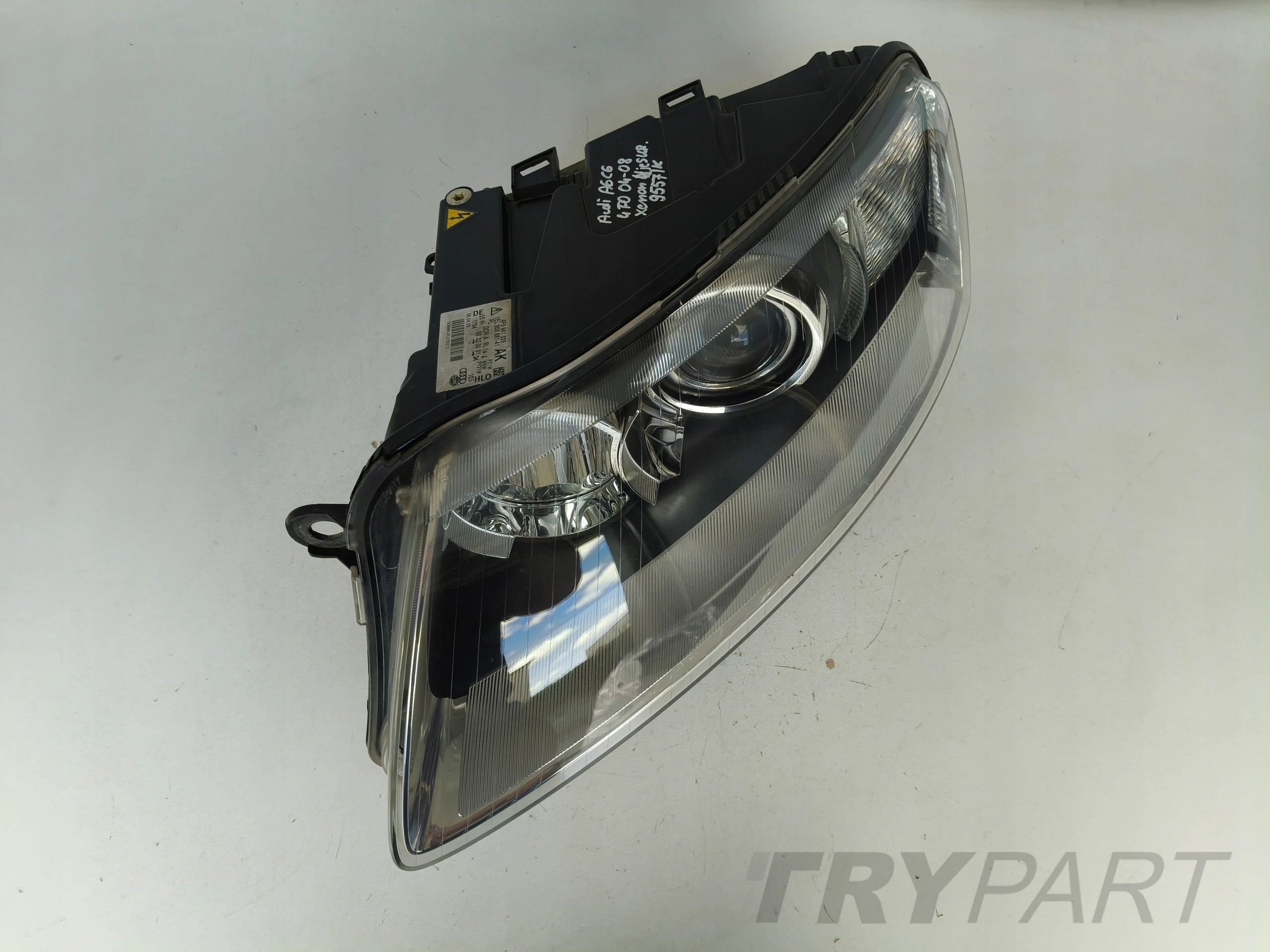 LEFT HEADLIGHT LAMP AUDI A6 C6 4F 4F0 04-08 XENON NON-ADAPTIVE