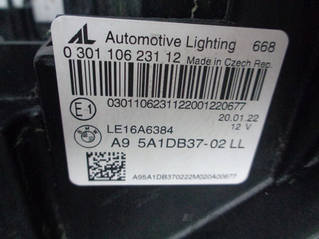 LEFT HEADLIGHT LAMP BMW 3 G20 G21 18- FULL LED