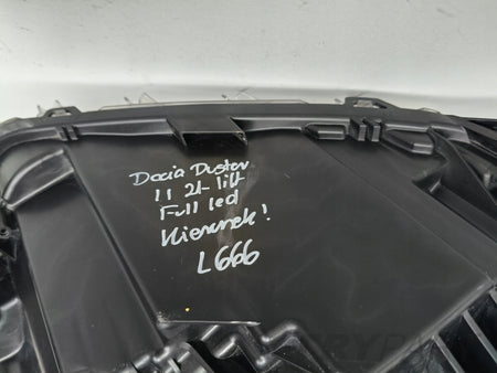 LEFT HEADLIGHT LAMP DACIA DUSTER II 21- LIFT FULL LED