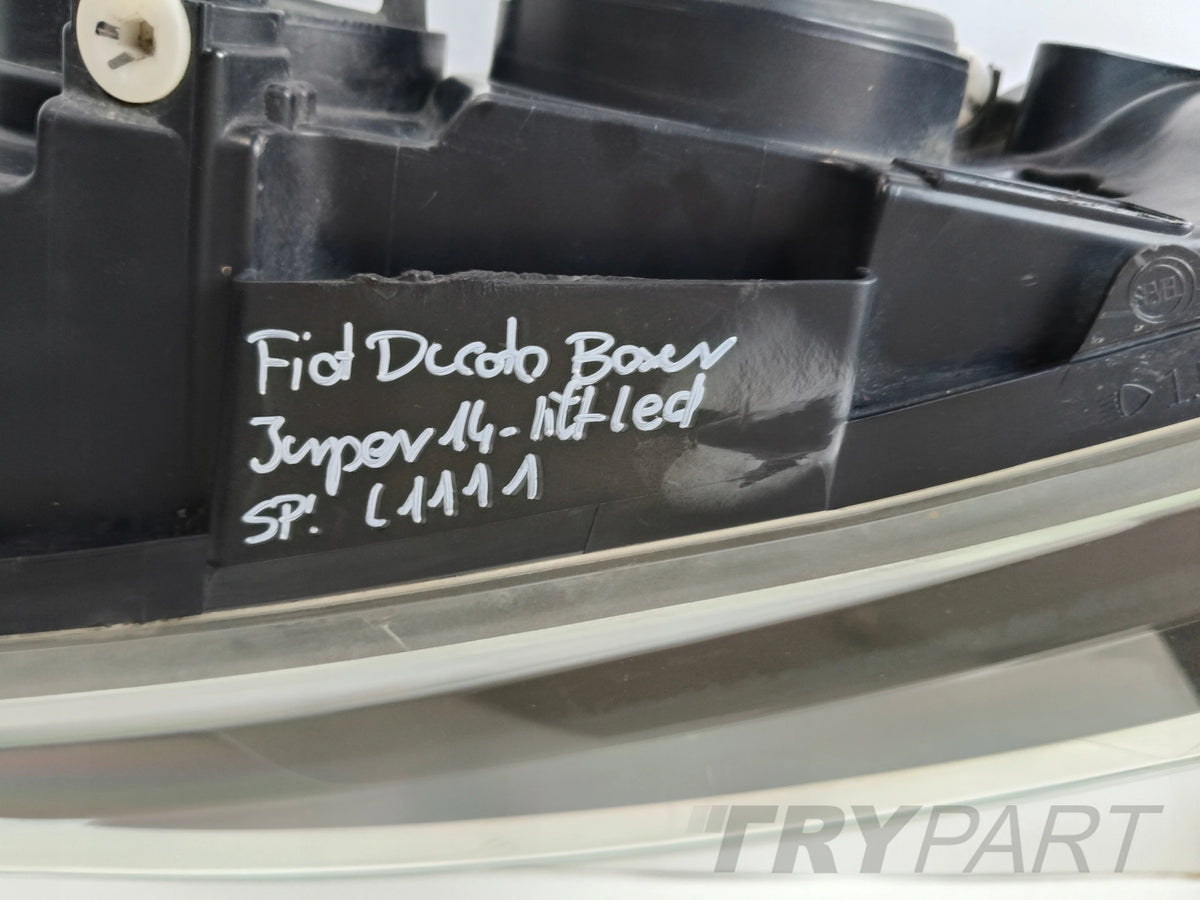 LEFT HEADLIGHT LAMP FIAT DUCATO BOXER JUMPER 14- LIFT LED