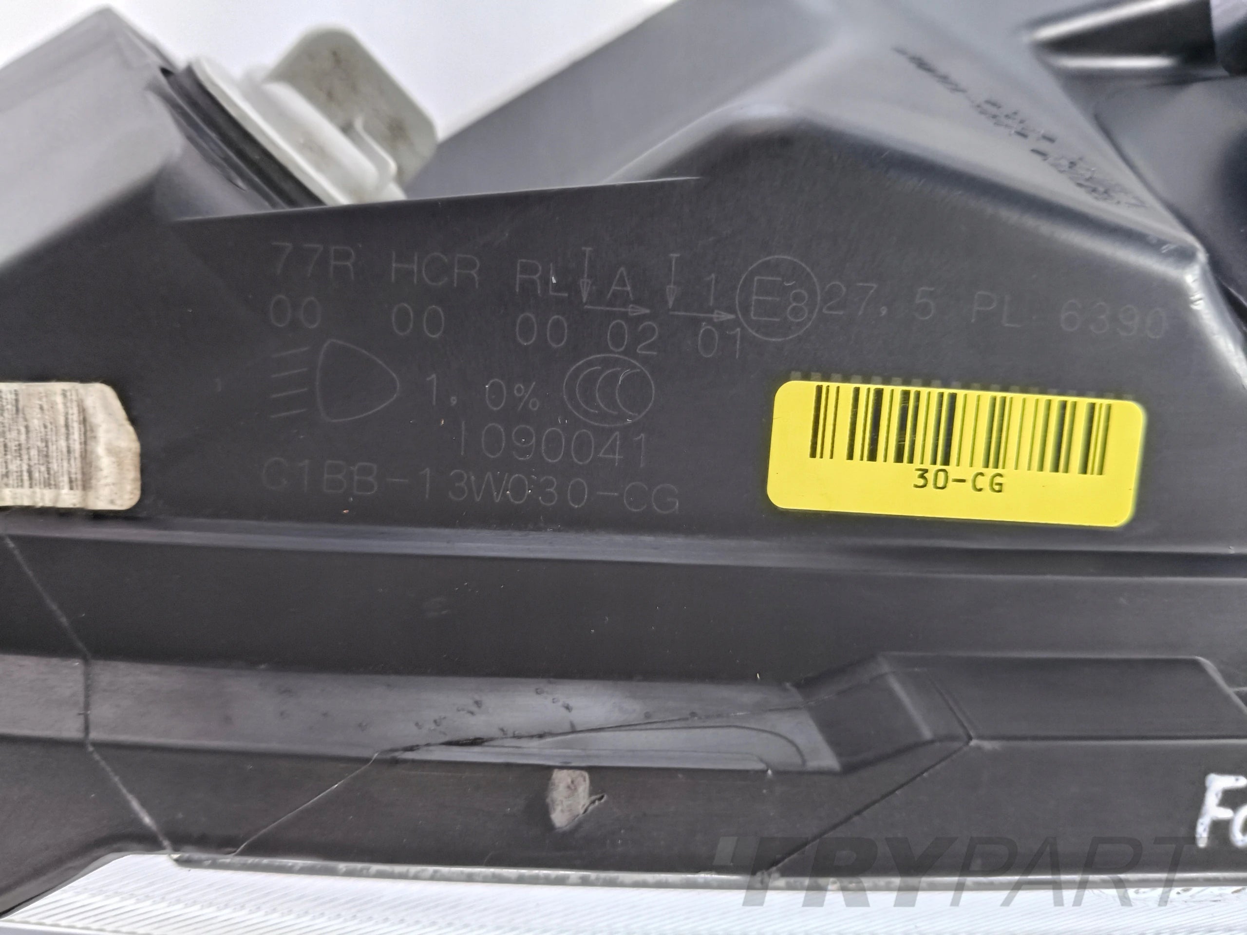 LEFT HEADLIGHT LAMP FOR FORD FIESTA MK7 12- LIFT LED
