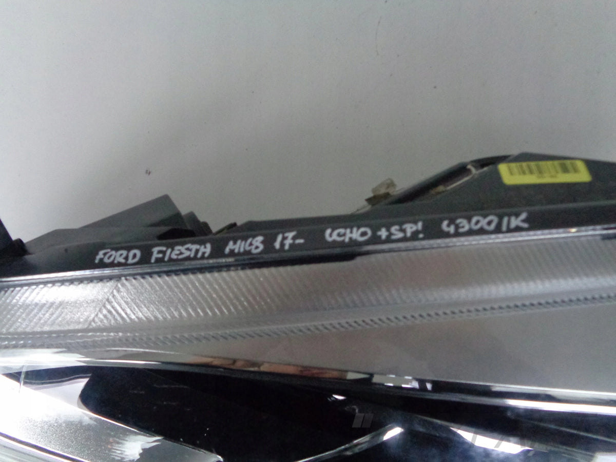 LEFT HEADLIGHT LAMP FORD FIESTA MK8 17-