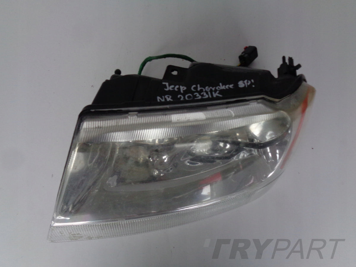 LEFT HEADLIGHT LAMP JEEP CHEROKEE 99-04