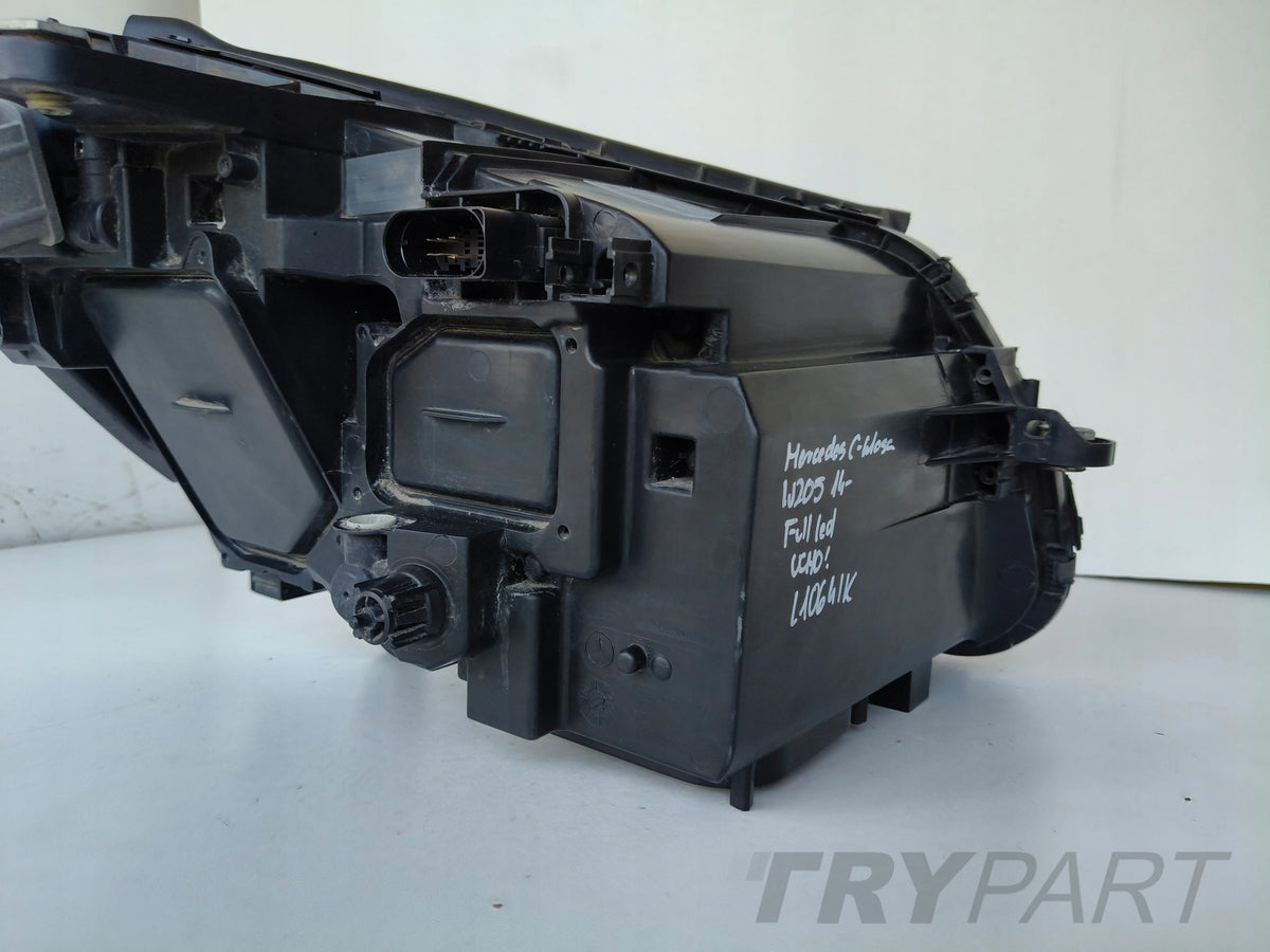 LEFT HEADLIGHT LAMP MERCEDES C-CLASS W205 14-18 FULL LED