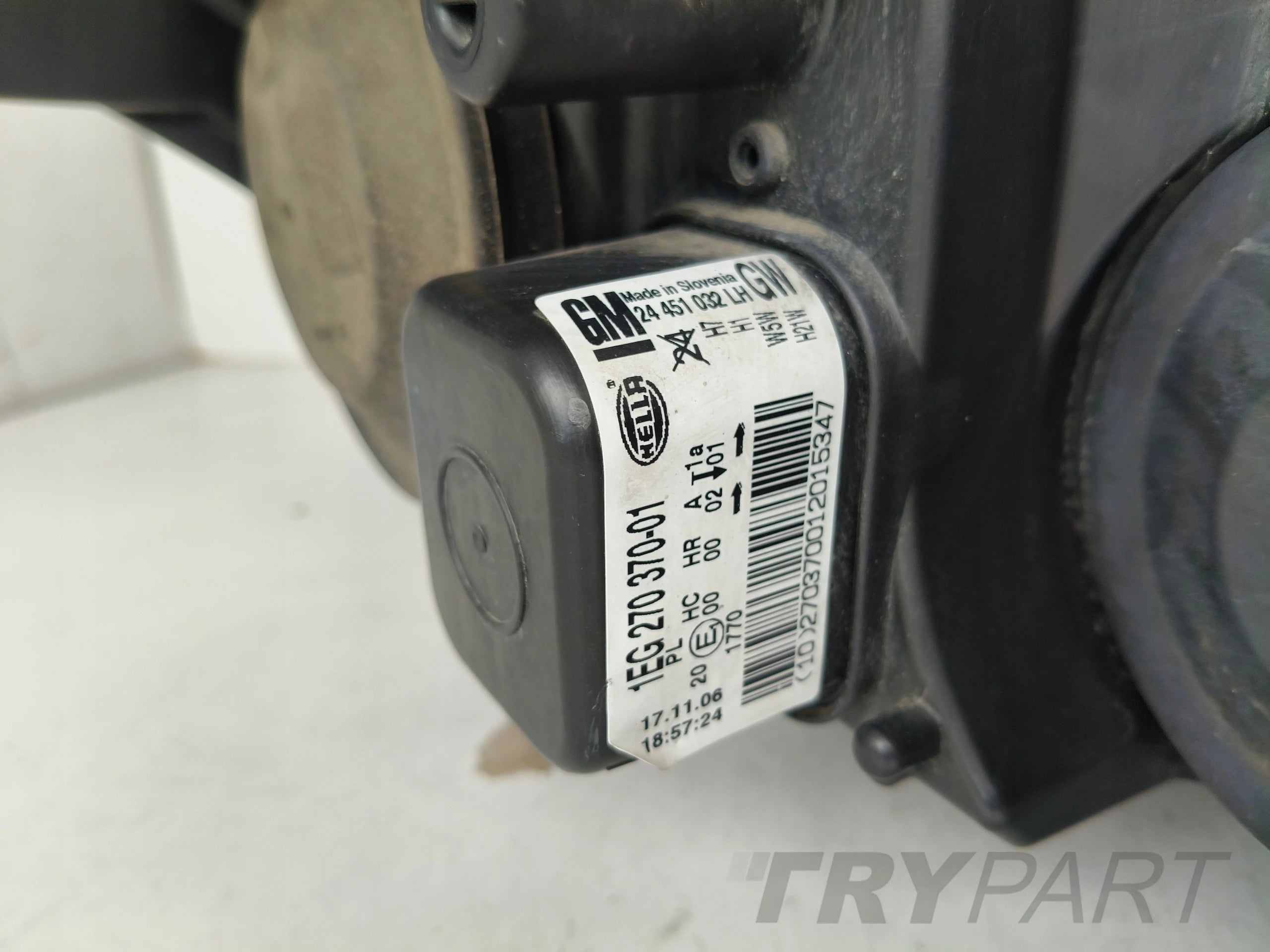 LEFT HEADLIGHT LAMP OPEL ASTRA III H 04-07