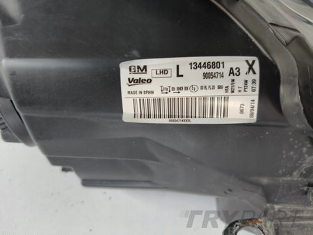 LEFT HEADLIGHT LAMP OPEL CORSA D 11-14 LIFT DARK