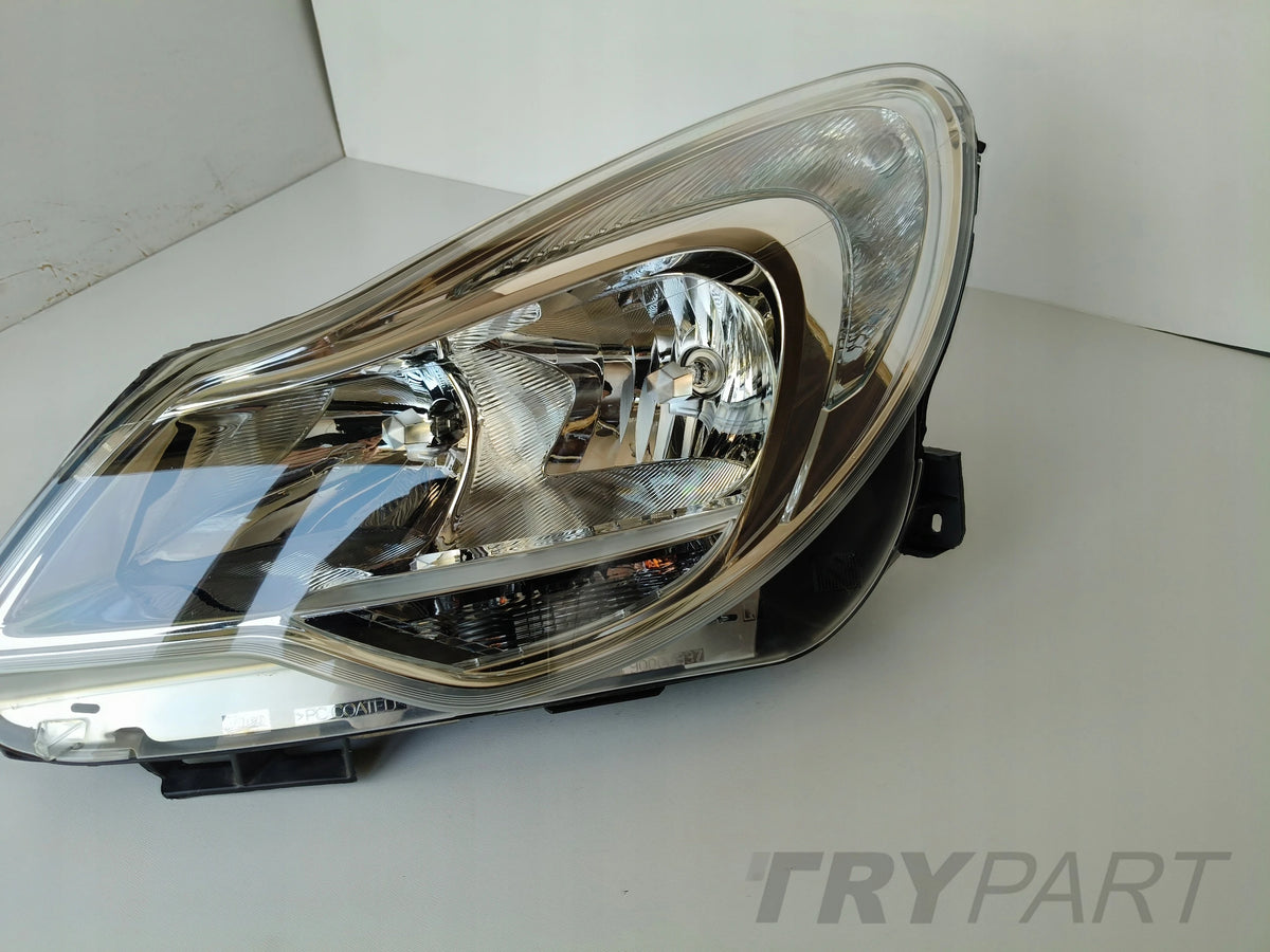 LEFT HEADLIGHT LAMP OPEL CORSA D 11-14 LIFT