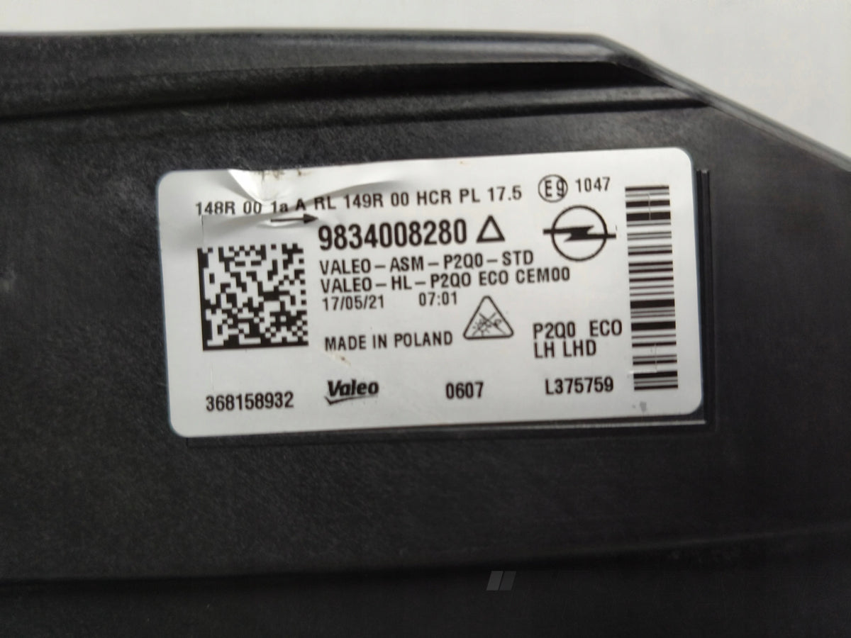 LEFT HEADLIGHT LAMP OPEL MOKKA II B 20- FULL LED