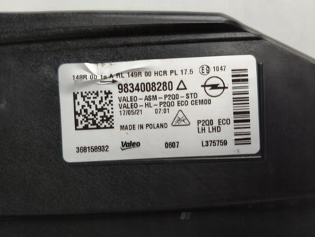 LEFT HEADLIGHT LAMP OPEL MOKKA II B 20- FULL LED