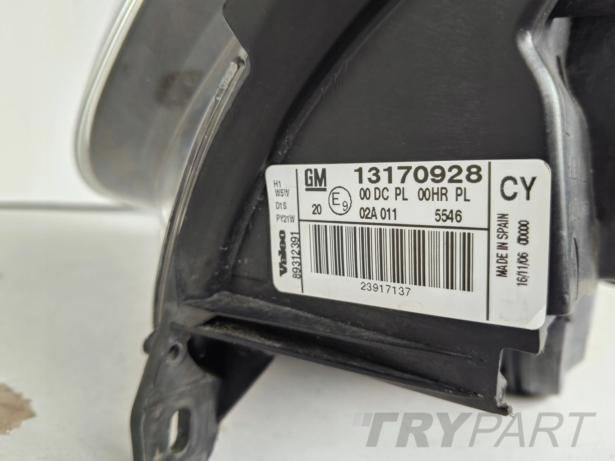 LEFT HEADLIGHT LAMP OPEL VECTRA C 05- LIFT XENON