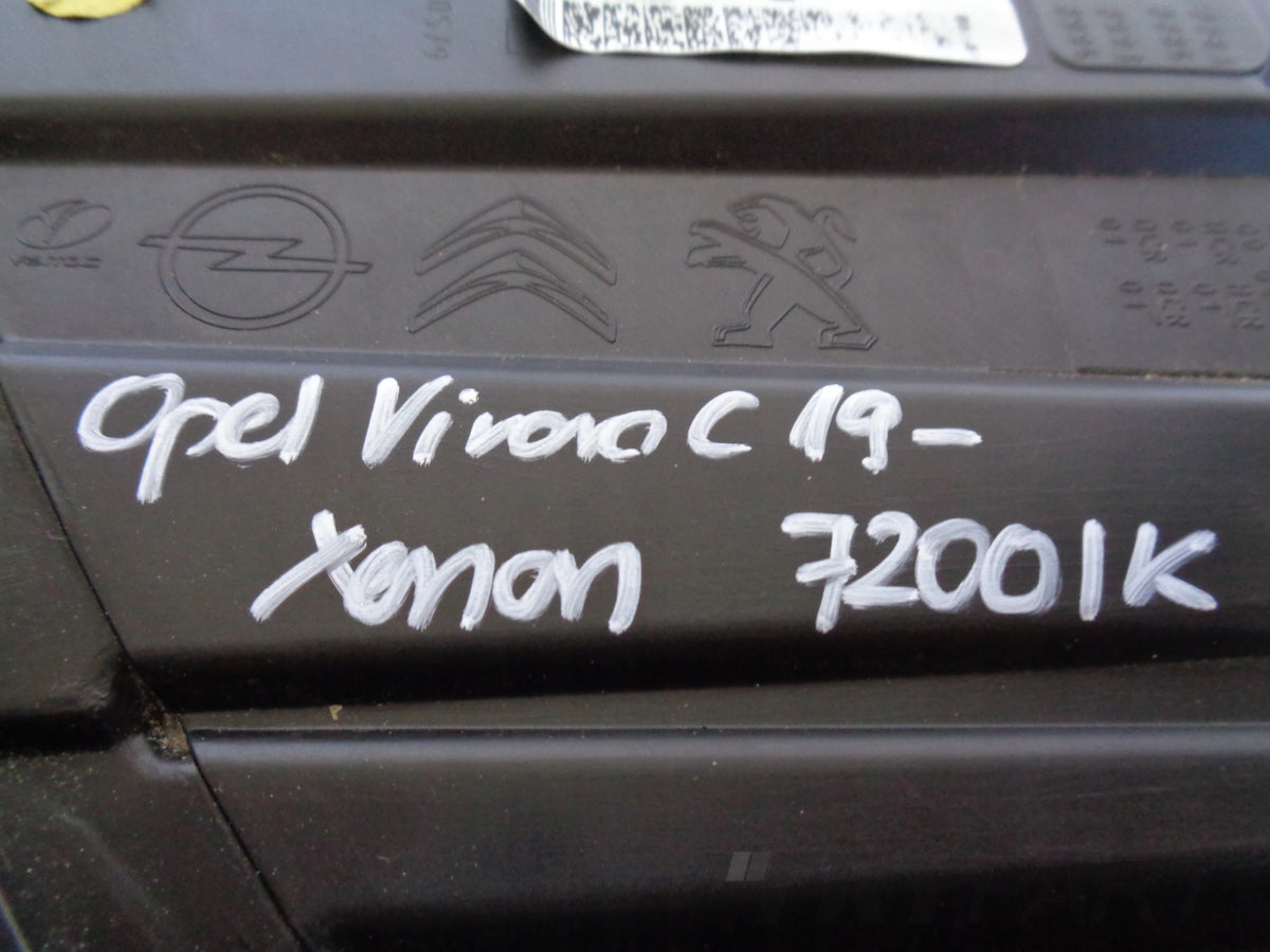 LEFT HEADLIGHT LAMP OPEL VIVARO C 19- ZAFIRA D XENON