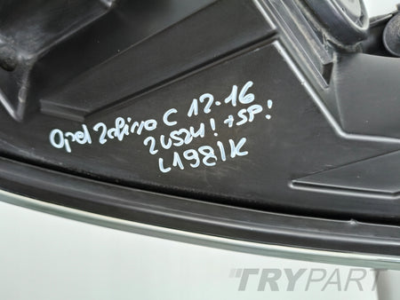 LEFT HEADLIGHT LAMP OPEL ZAFIRA C 12-16