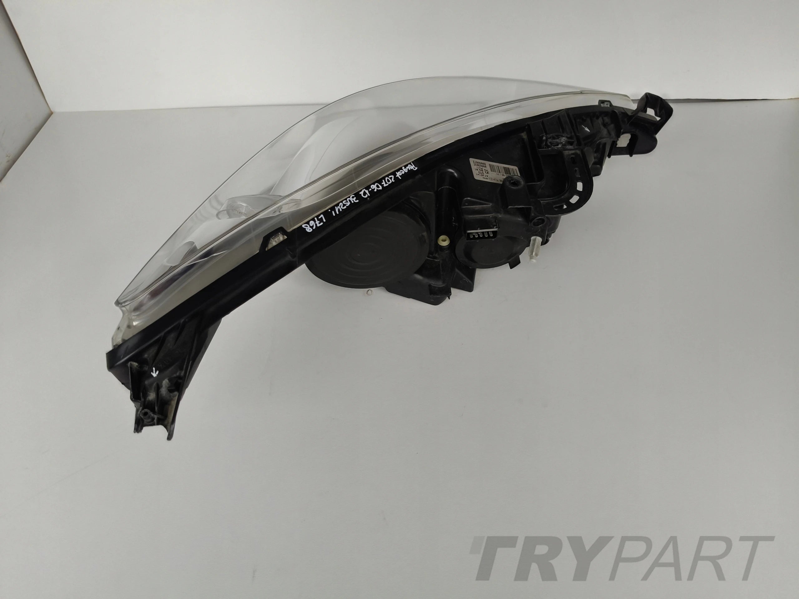 LEFT HEADLIGHT LAMP PEUGEOT 207 06-12