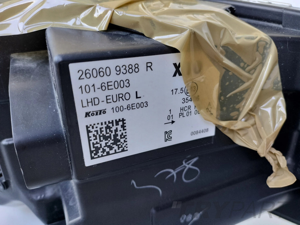 LEFT HEADLIGHT LAMP RENAULT ZOE II 19- FULL LED