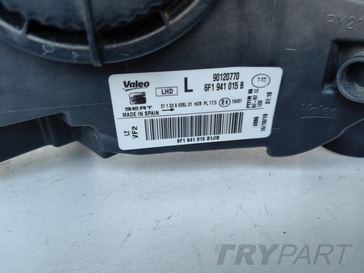 LEFT HEADLIGHT LAMP SEAT IBIZA V 6F 6F0 17- ARONA 6F9 LED