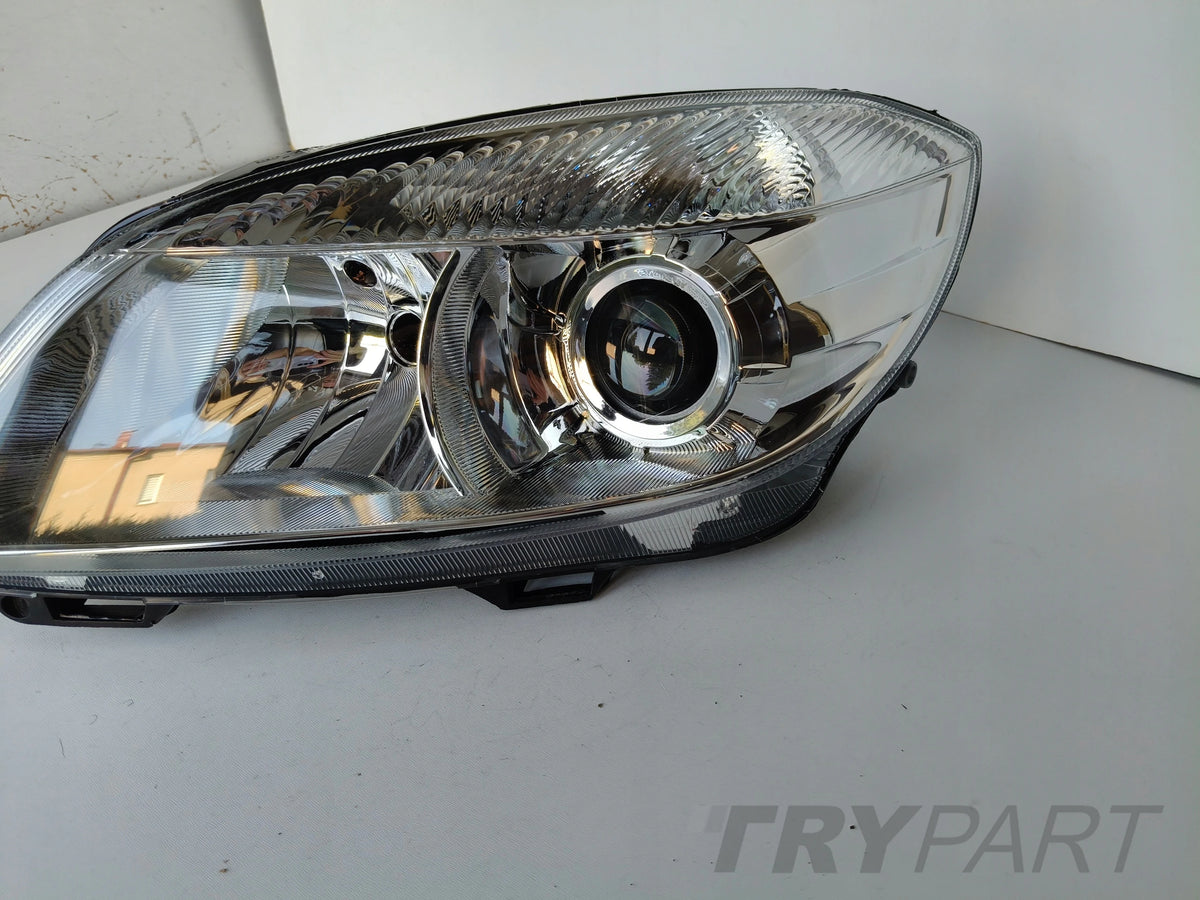 LEFT HEADLIGHT LAMP SKODA FABIA II 5J 5J0 10- LIFT ROOMSTER TYC