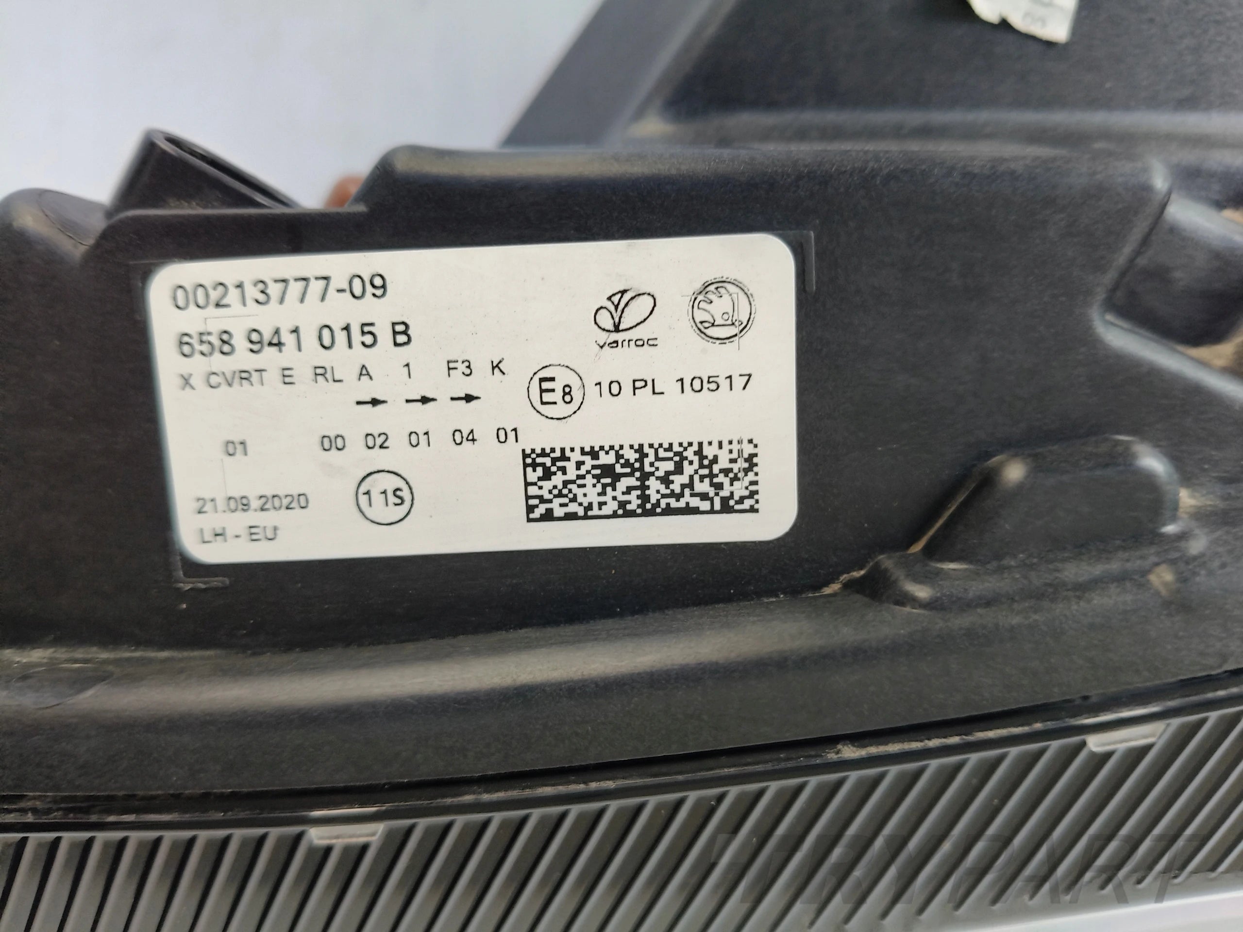 LEFT HEADLIGHT LAMP SKODA KAMIQ 658 18- FULL LED