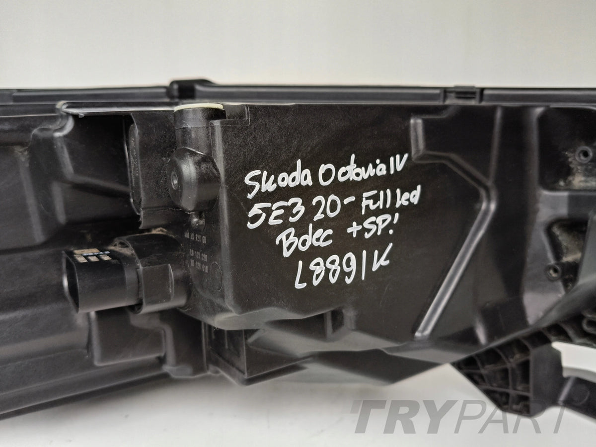 LEFT HEADLIGHT LAMP SKODA OCTAVIA IV 4 5E3 20- FULL LED