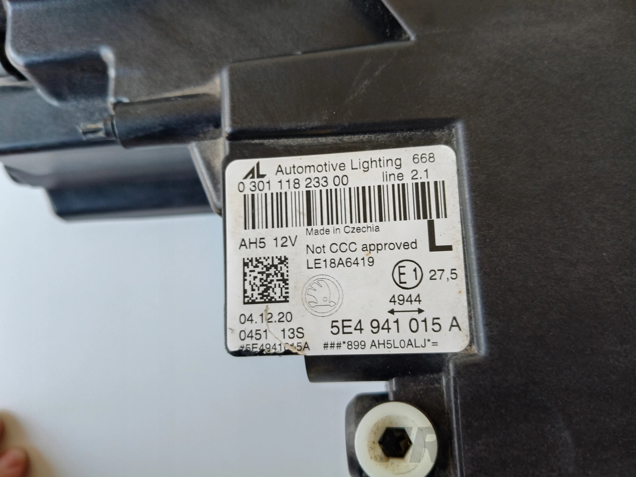 LEFT HEADLIGHT LAMP SKODA OCTAVIA IV 4 5E3 20- FULL LED