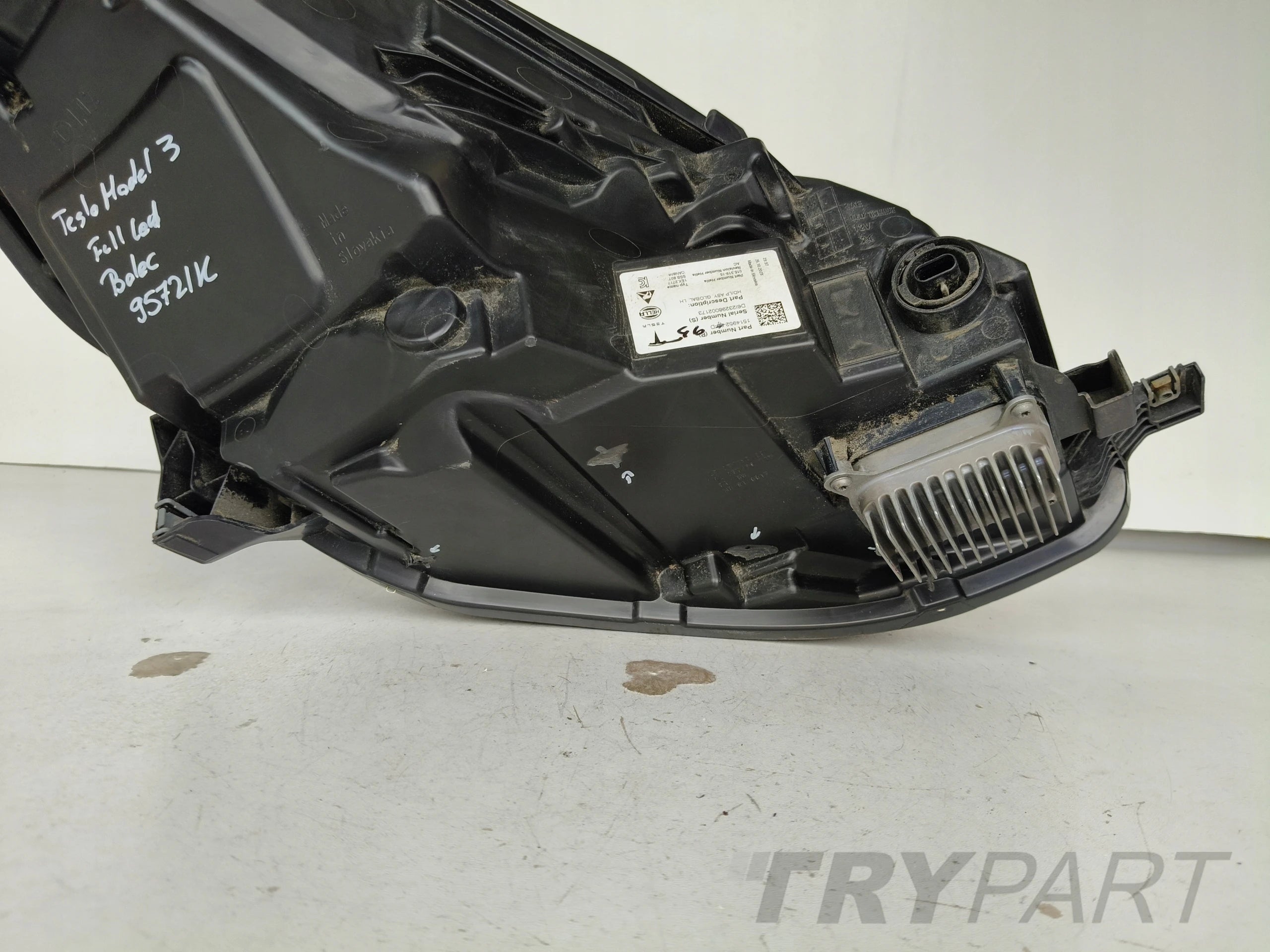 LEFT HEADLIGHT LAMP TESLA MODEL 3 Y 20- LIFT FULL LED