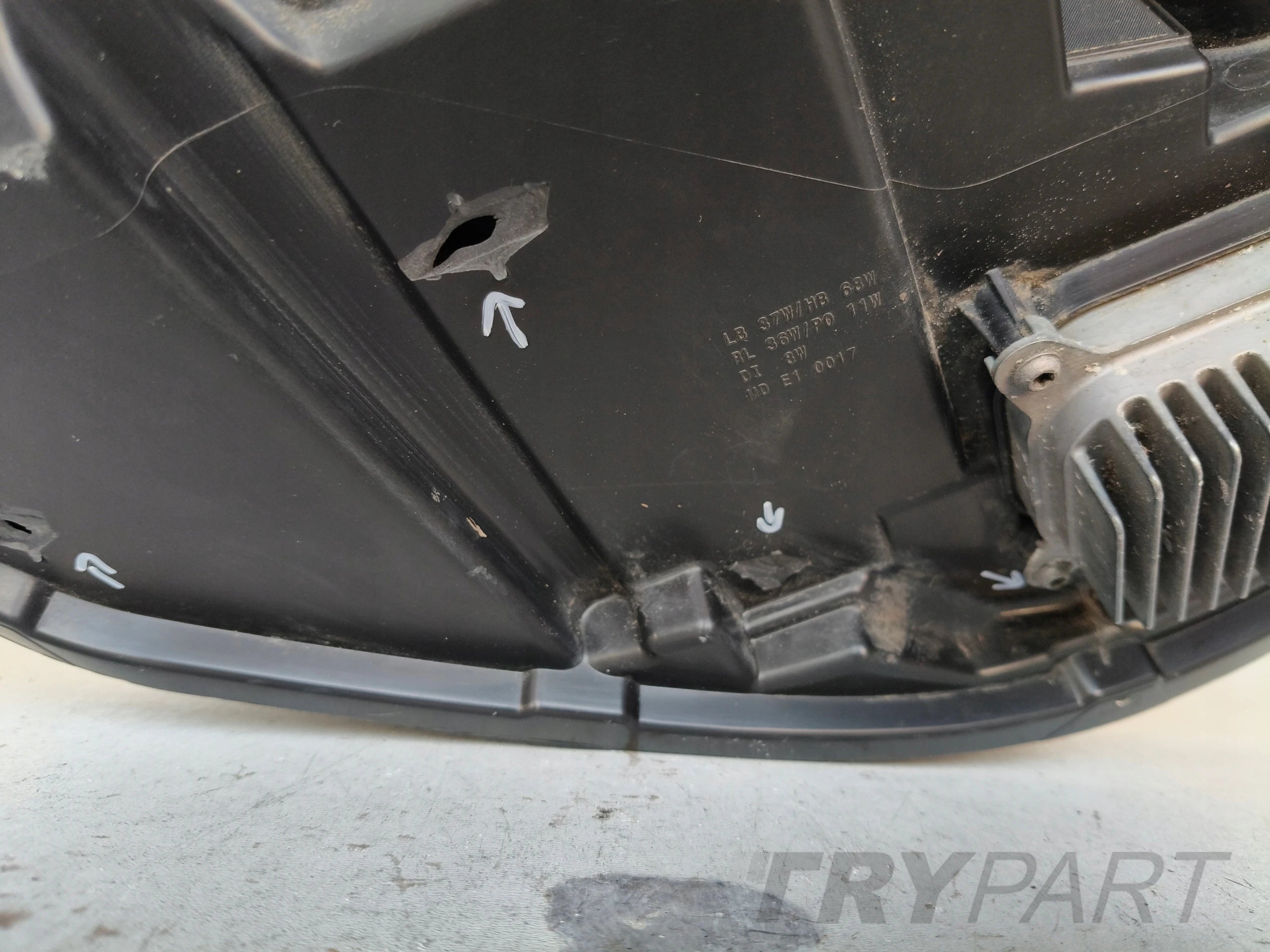 LEFT HEADLIGHT LAMP TESLA MODEL 3 Y 20- LIFT FULL LED