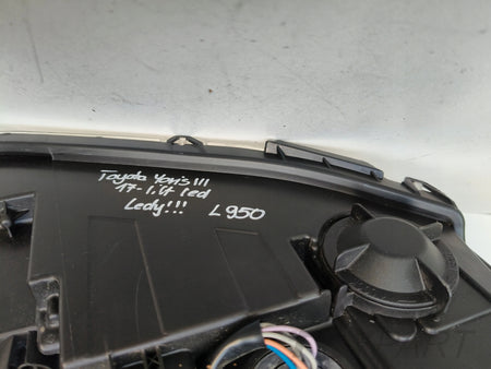 LEFT HEADLIGHT LAMP TOYOTA YARIS III 17- FACELIFT LED