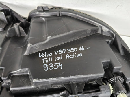 LEFT HEADLIGHT LAMP VOLVO V90 S90 16- FULL LED ACTIVE HIGH BEAM
