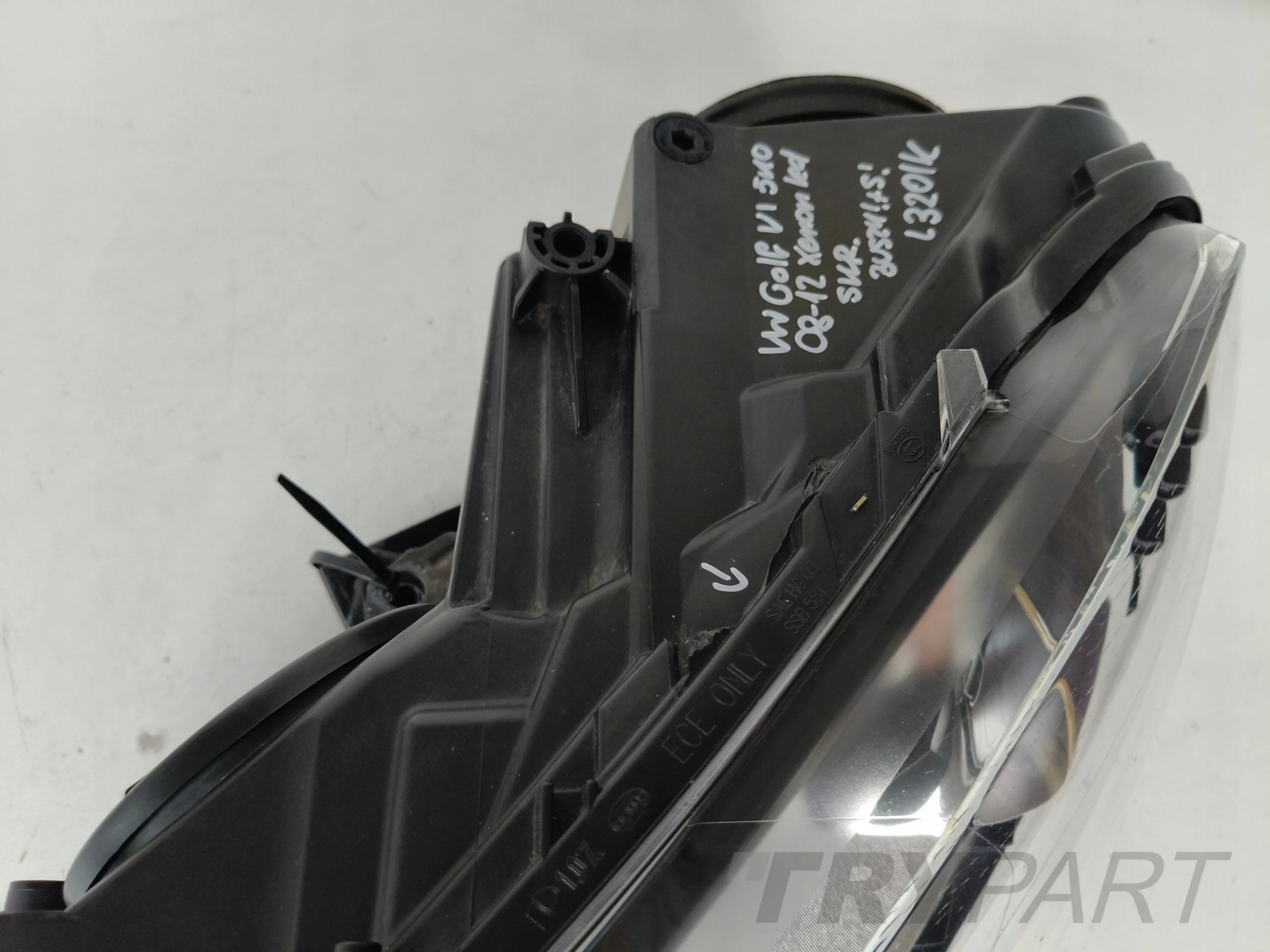 LEFT HEADLIGHT LAMP VW GOLF VI 6 5K0 5K 08-12 XENON LED CORNERING