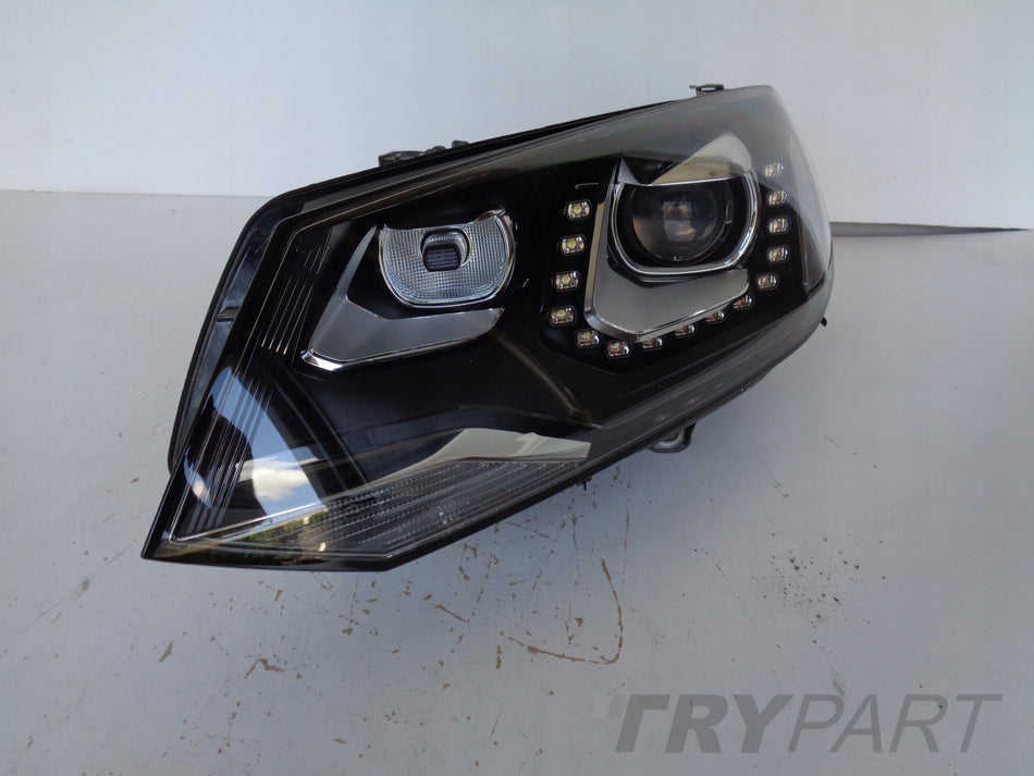 LEFT HEADLIGHT LAMP VW TOUAREG 7P6 10-14 XENON LED ADAPTIVE