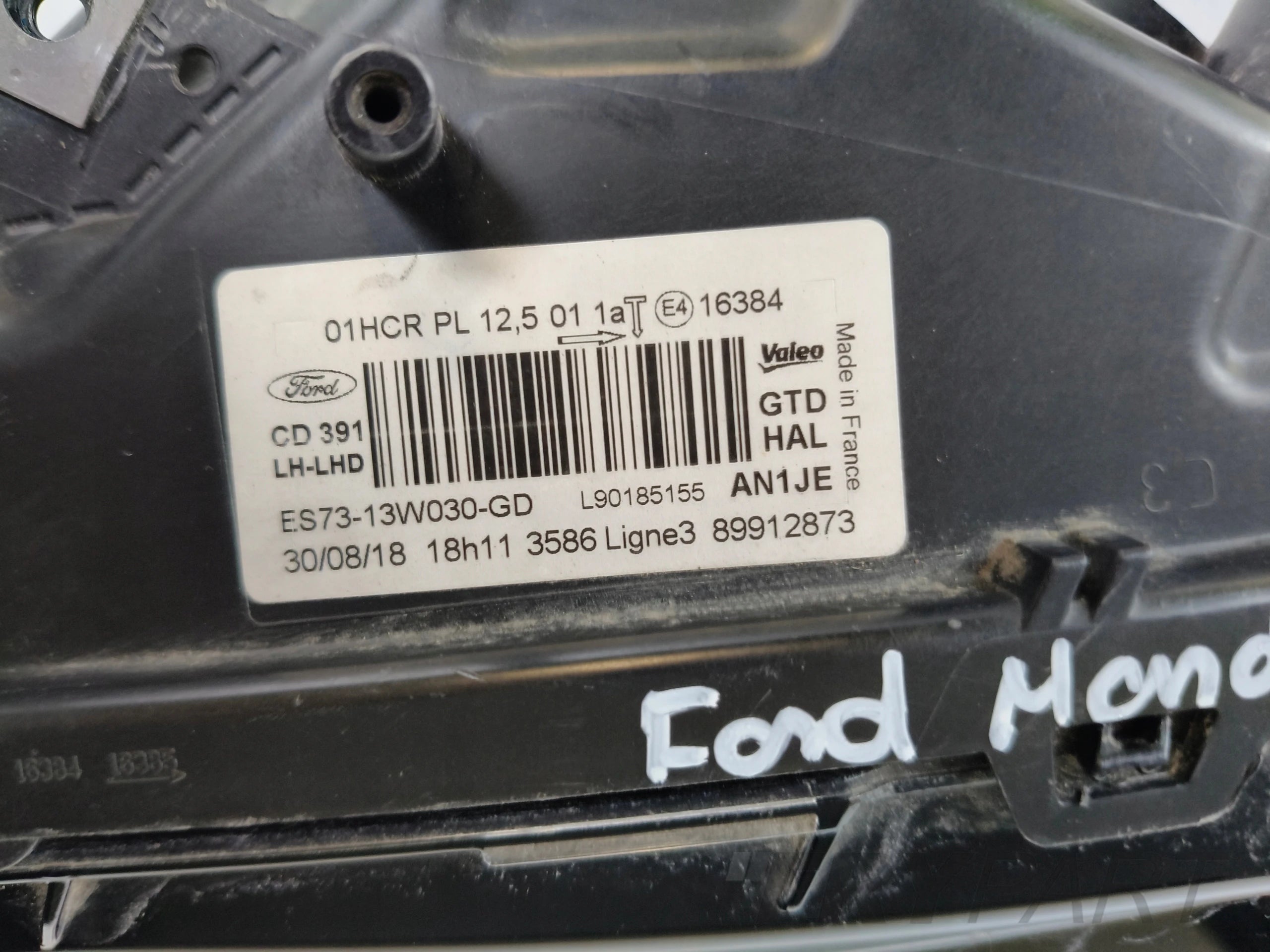 LEFT HEADLIGHT LAMPS FORD MONDEO MK5 15-