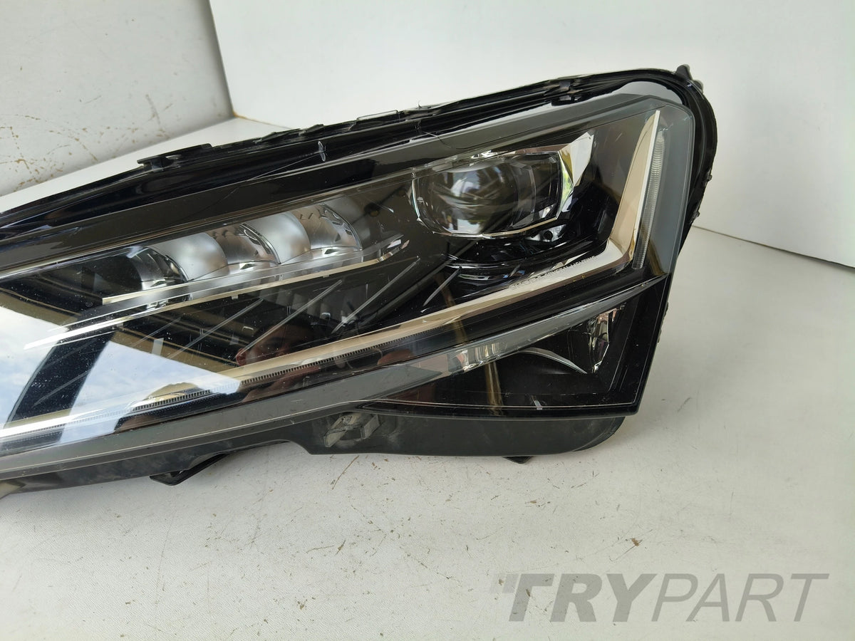 LEFT HEADLIGHT LAMPS SKODA SUPERB III 3 3V 3V0 19- FACELIFT FULL LED