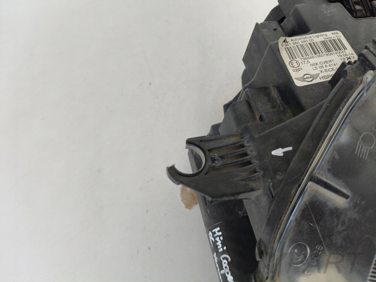 LEFT HEADLIGHT MINI COOPER ONE R56 XENON
