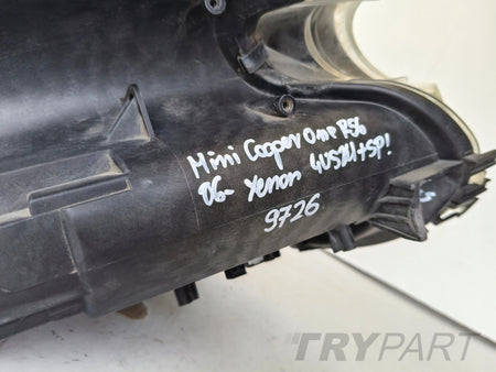 LEFT HEADLIGHT MINI COOPER ONE R56 XENON