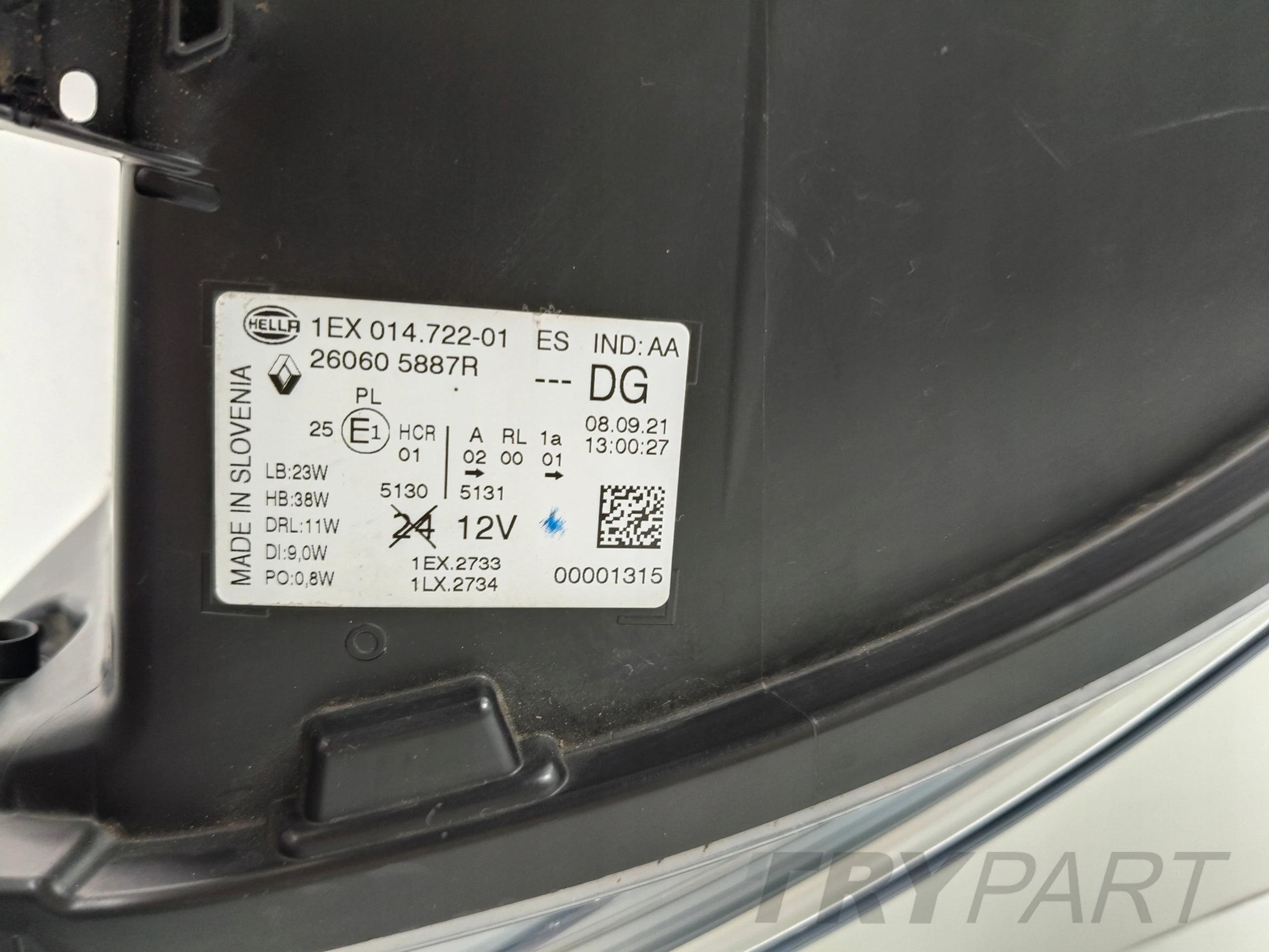 LEFT HEADLIGHT NISSAN NV300 PRIMASTAR 21- FACELIFT FULL LED