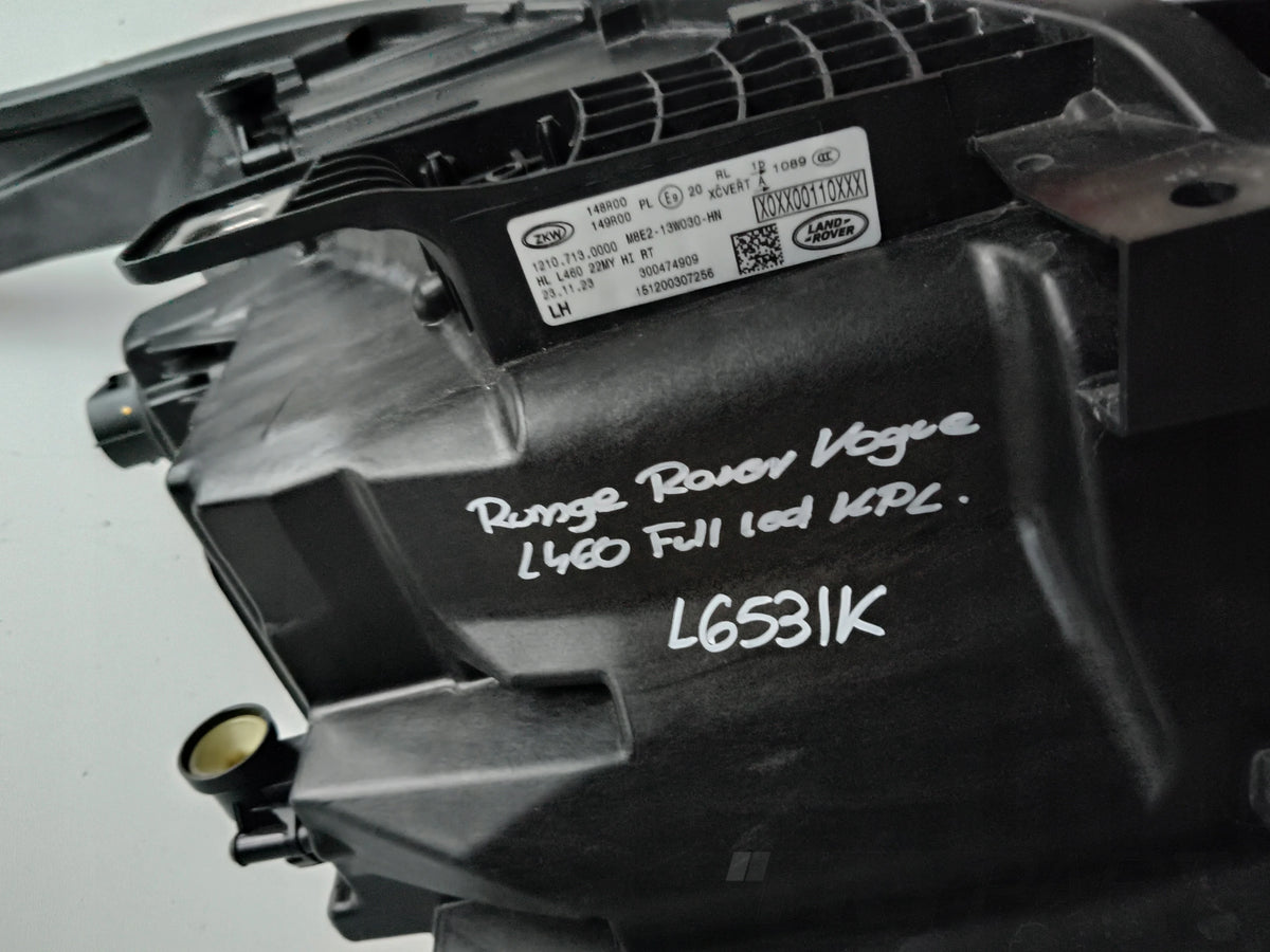 LEFT HEADLIGHT RANGE ROVER VOGUE L460 22- FULL LED