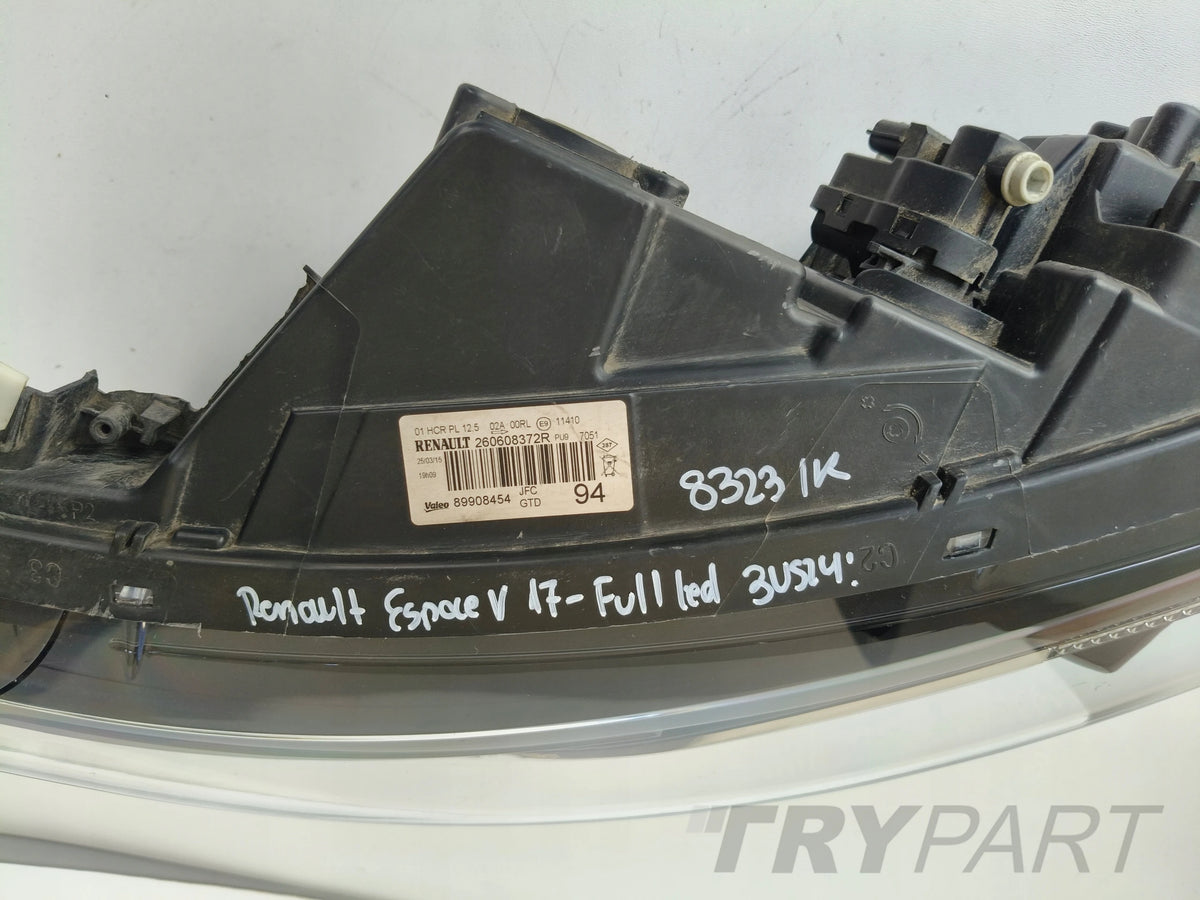 LEFT HEADLIGHT RENAULT ESPACE V 17- FULL LED