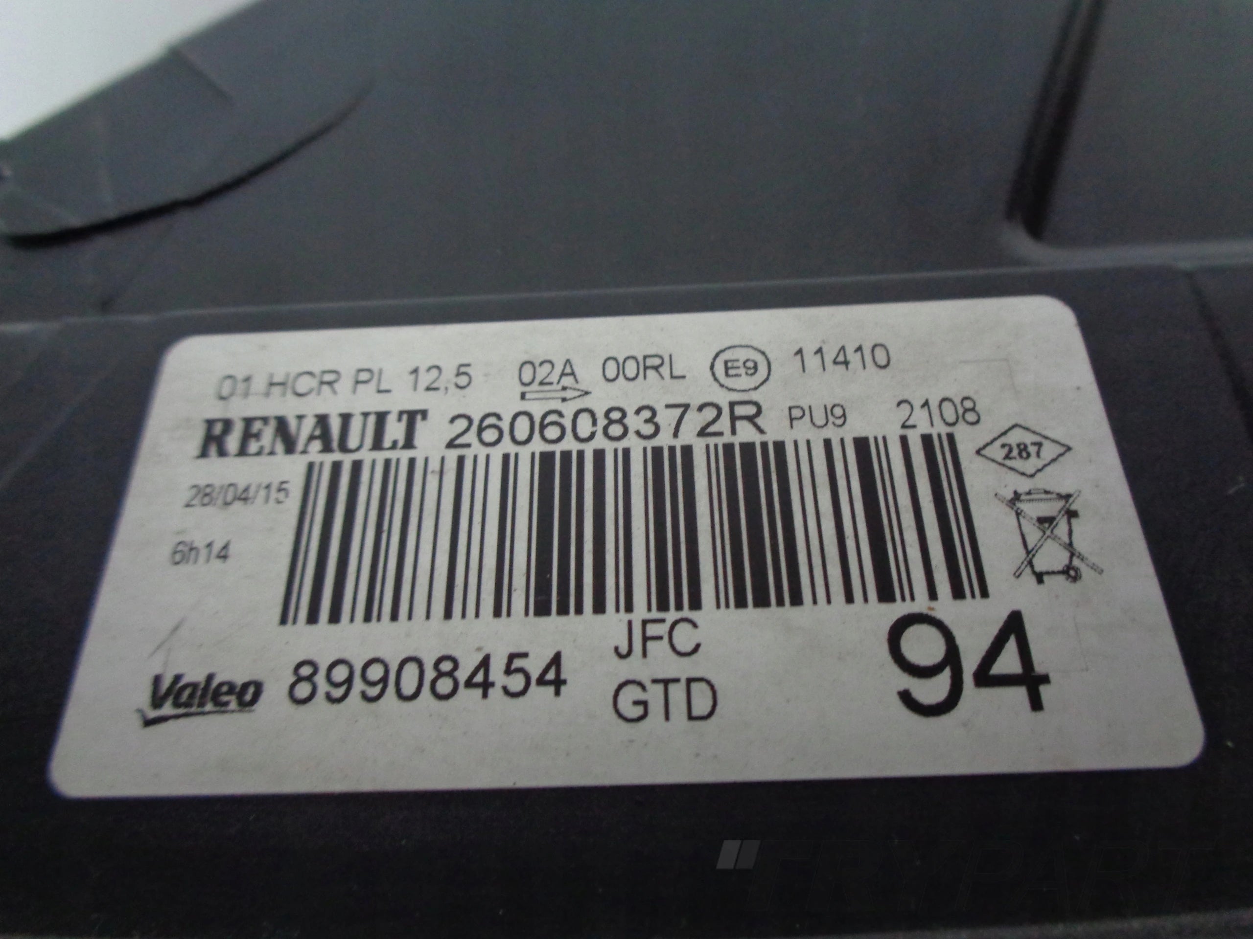 LEFT HEADLIGHT RENAULT ESPACE V 17- FULL LED