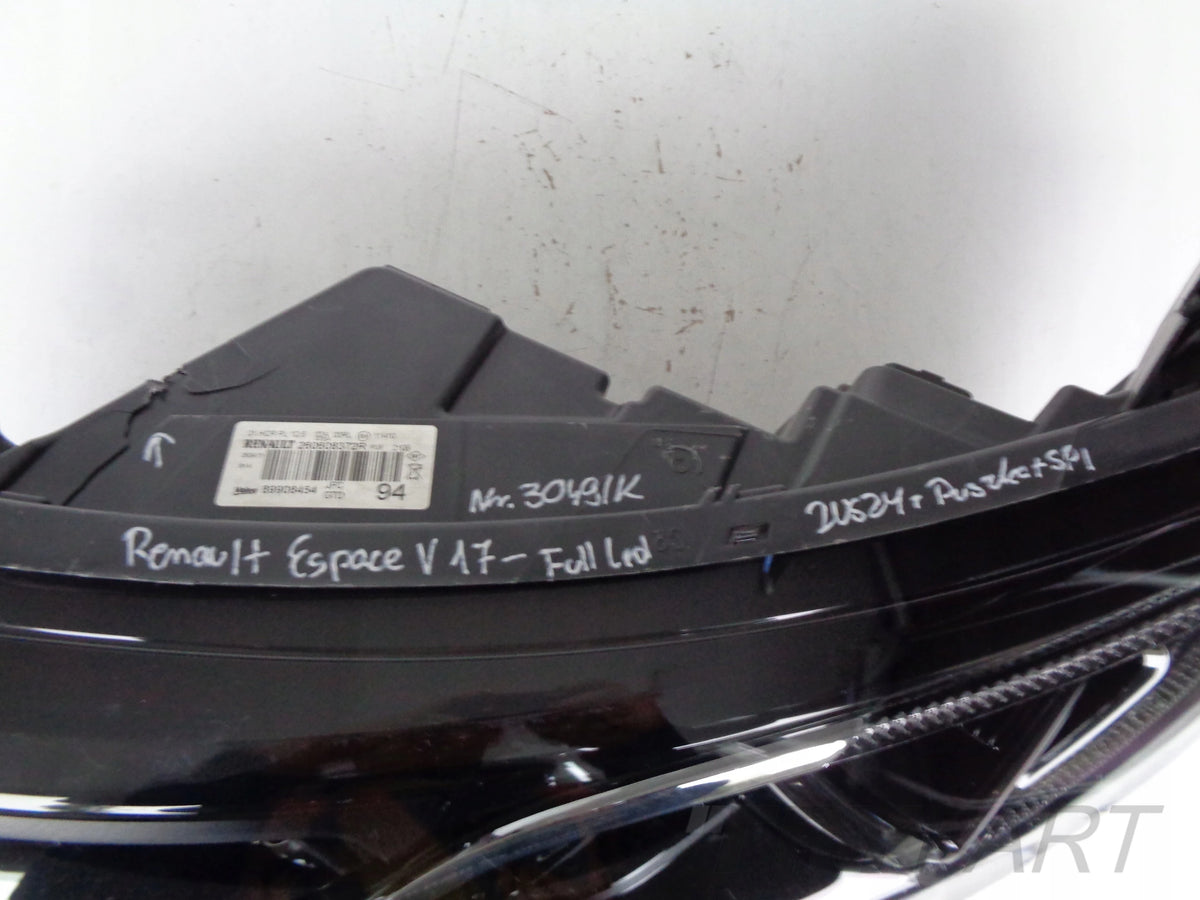 LEFT HEADLIGHT RENAULT ESPACE V 17- FULL LED