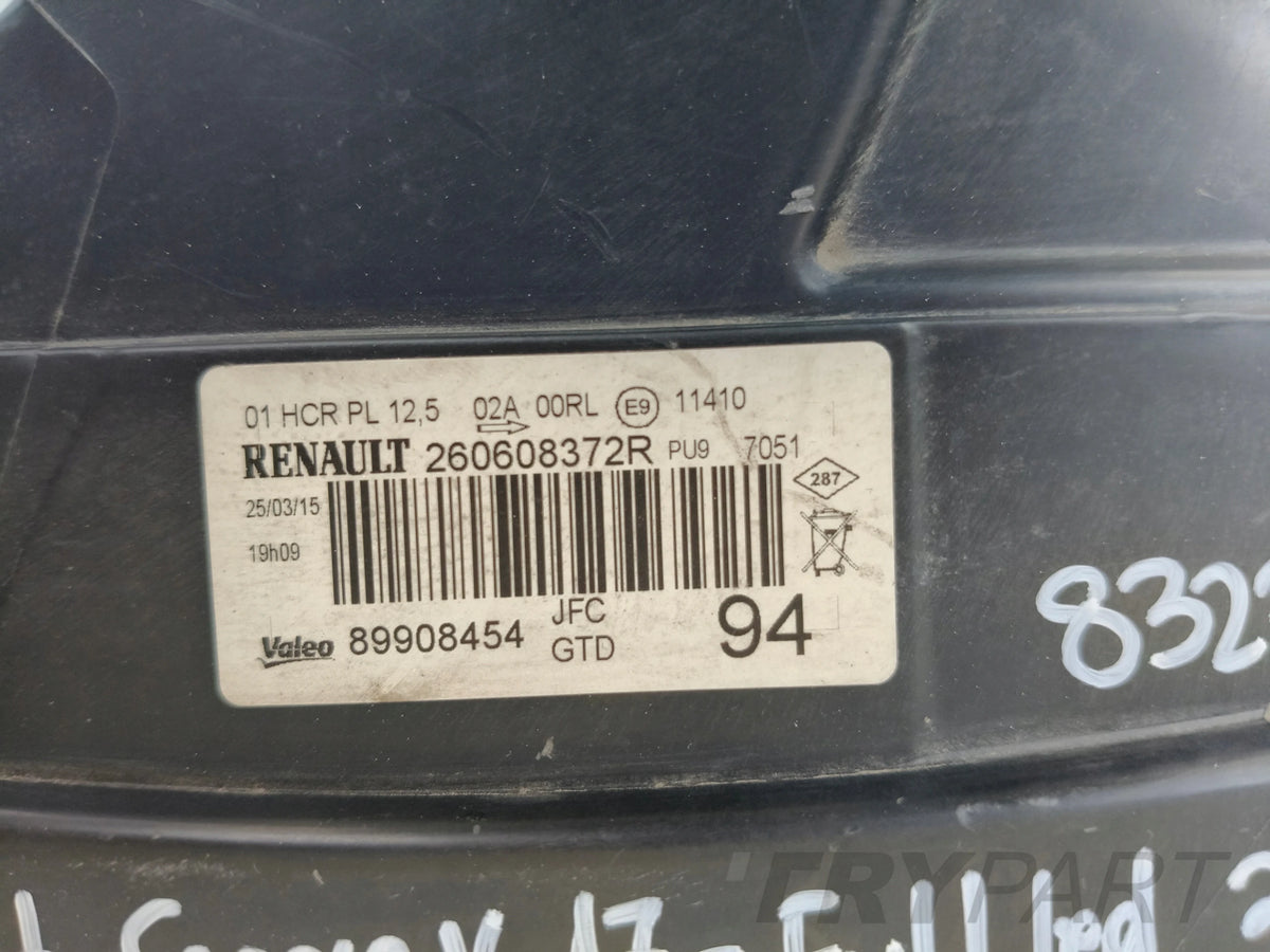 LEFT HEADLIGHT RENAULT ESPACE V 17- FULL LED
