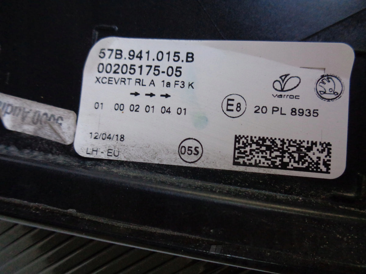 LEFT HEADLIGHT SKODA KAROQ 57B 17- FULL LED COMPLETE