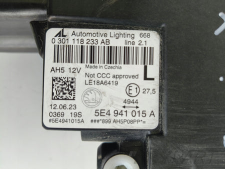 LEFT HEADLIGHT SKODA OCTAVIA 4 IV 5E3 20- FULL LED
