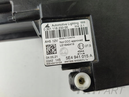 LEFT HEADLIGHT SKODA OCTAVIA 4 IV 5E3 20- FULL LED