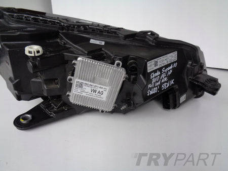 LEFT HEADLIGHT SKODA SUPERB III 3V 19- FACELIFT FULL LED